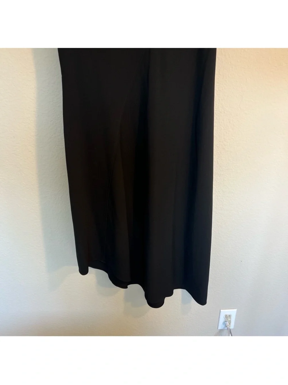 M.M. LaFleur The Lara Dress Eco Heavy Crepe black Assymetrical office career 4 - Picture 7 of 11